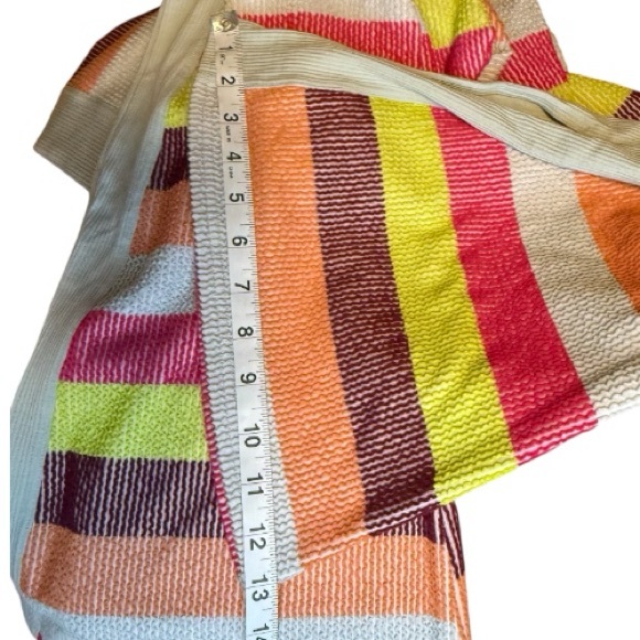 Free People Movement Melody Kick Flares Sherbet Stripe Yoga Pants Size Large EUC - Picture 12 of 14